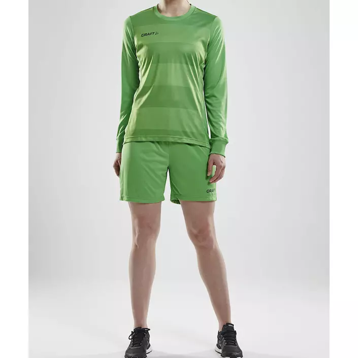 Craft Squad women's goalkeeper shorts, Craft green, large image number 3