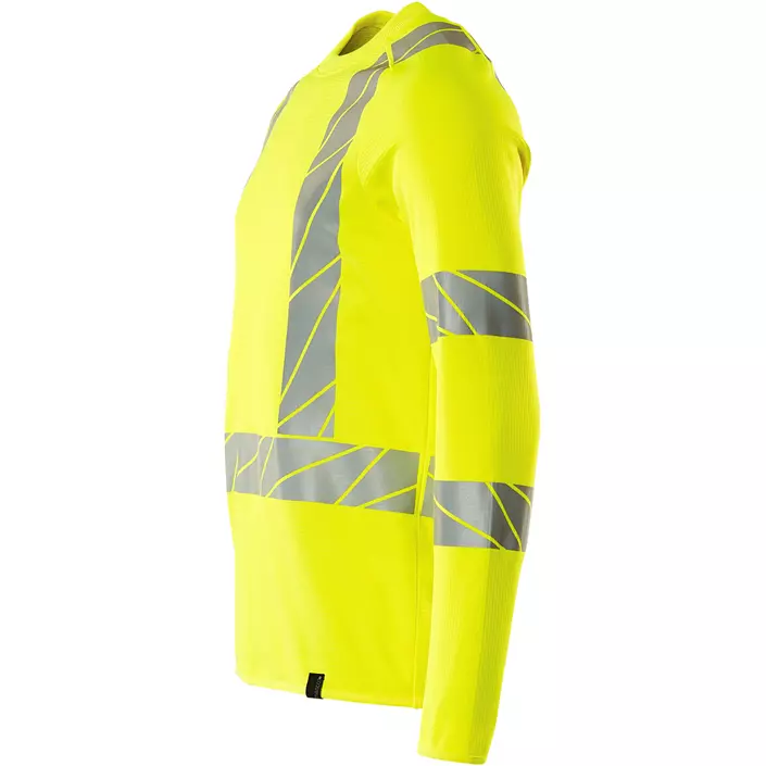 Mascot Accelerate Safe langærmet T-shirt, Hi-viz gul, large image number 3