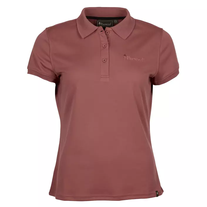 Pinewood  Ramsey dame polo T-shirt, Marron Rose, large image number 0