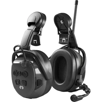 Hellberg Synergy DR helmet mounted ear defenders med Bluetooth