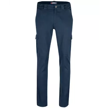 Clique Pocket Stetch cargo trousers, Dark Marine Blue
