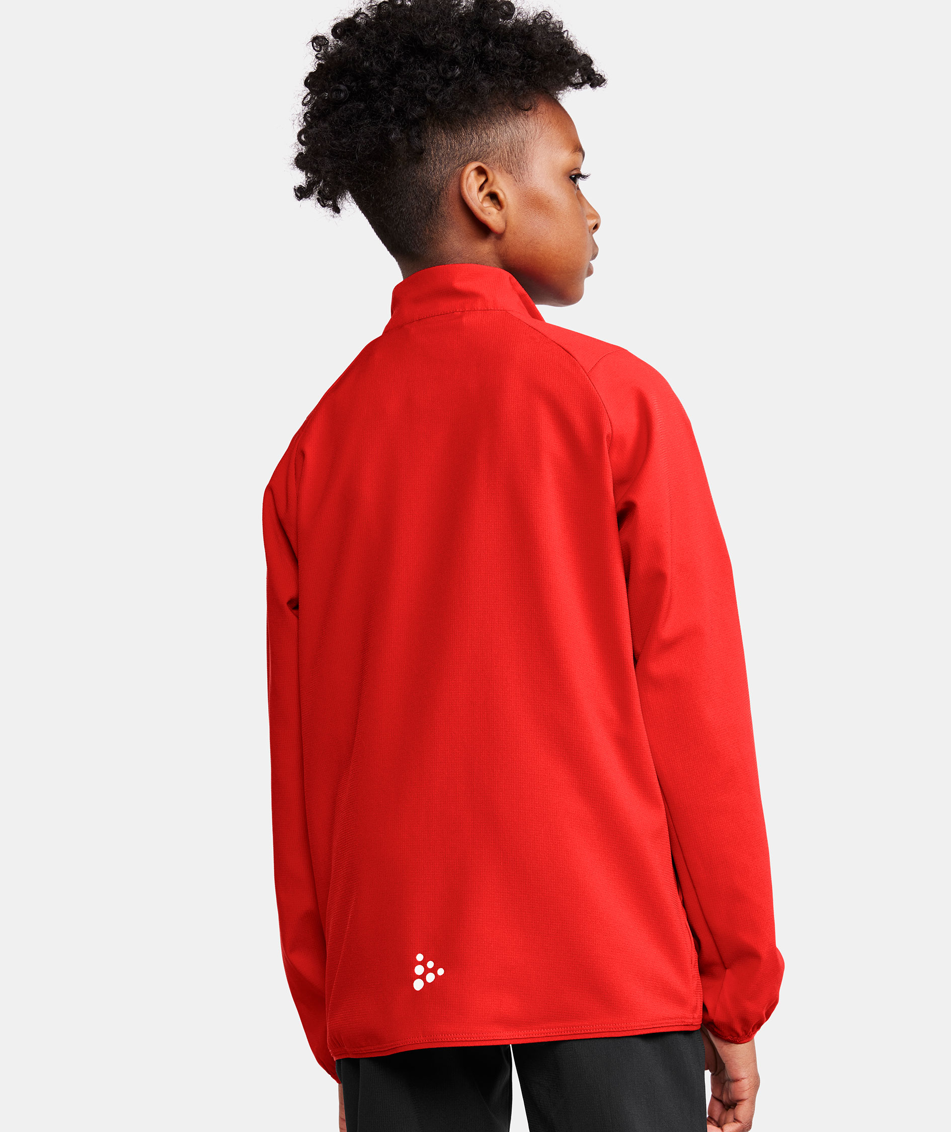 Craft Rush 2.0 cardigan til b&oslash;rn, Bright red, large image number 8