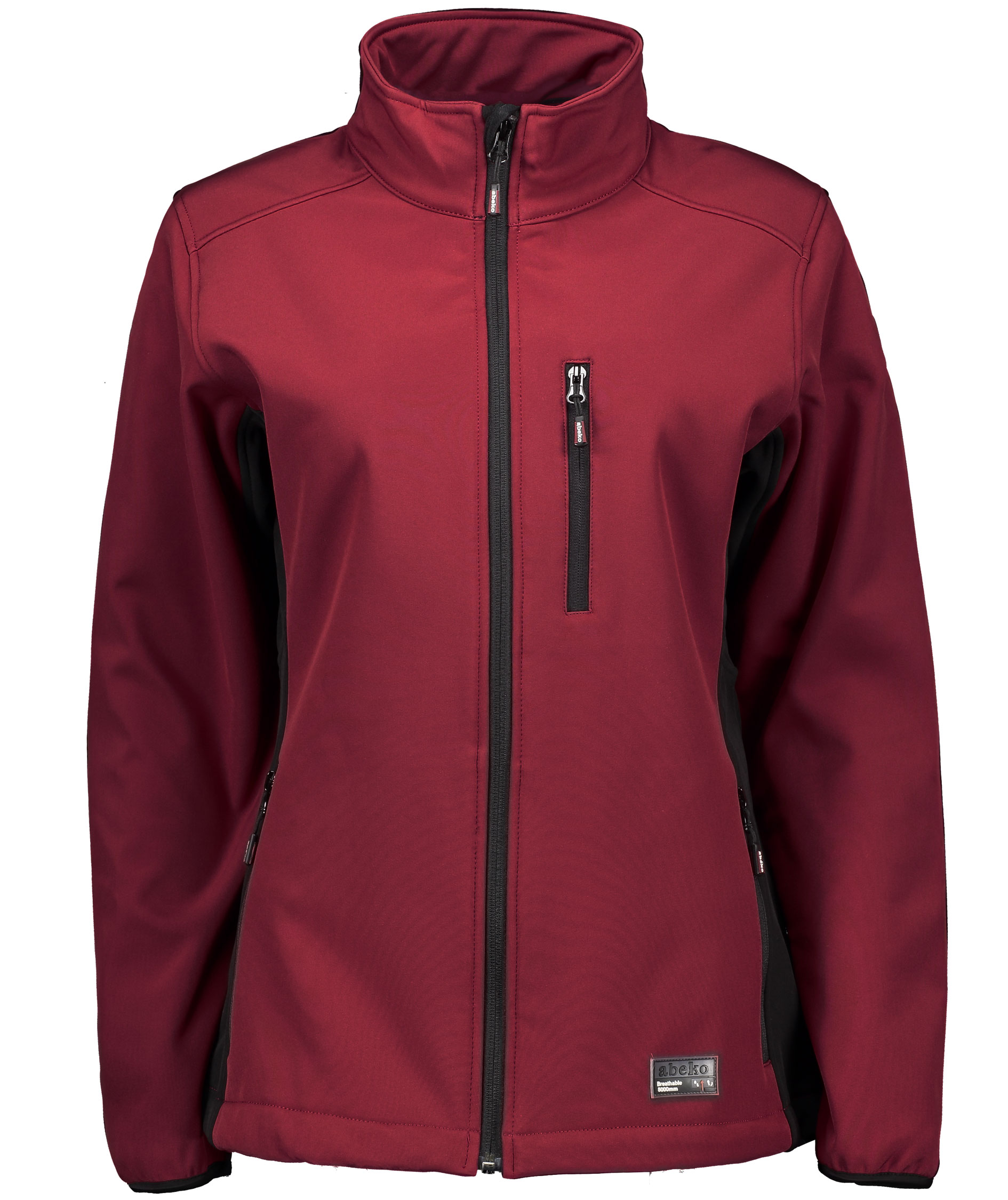 Abeko Bod&ouml; women's softshell jacket, Red/Black, large image number 0