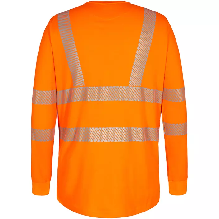 Engel Safety långärmad T-shirt, Varsel Orange, large image number 1