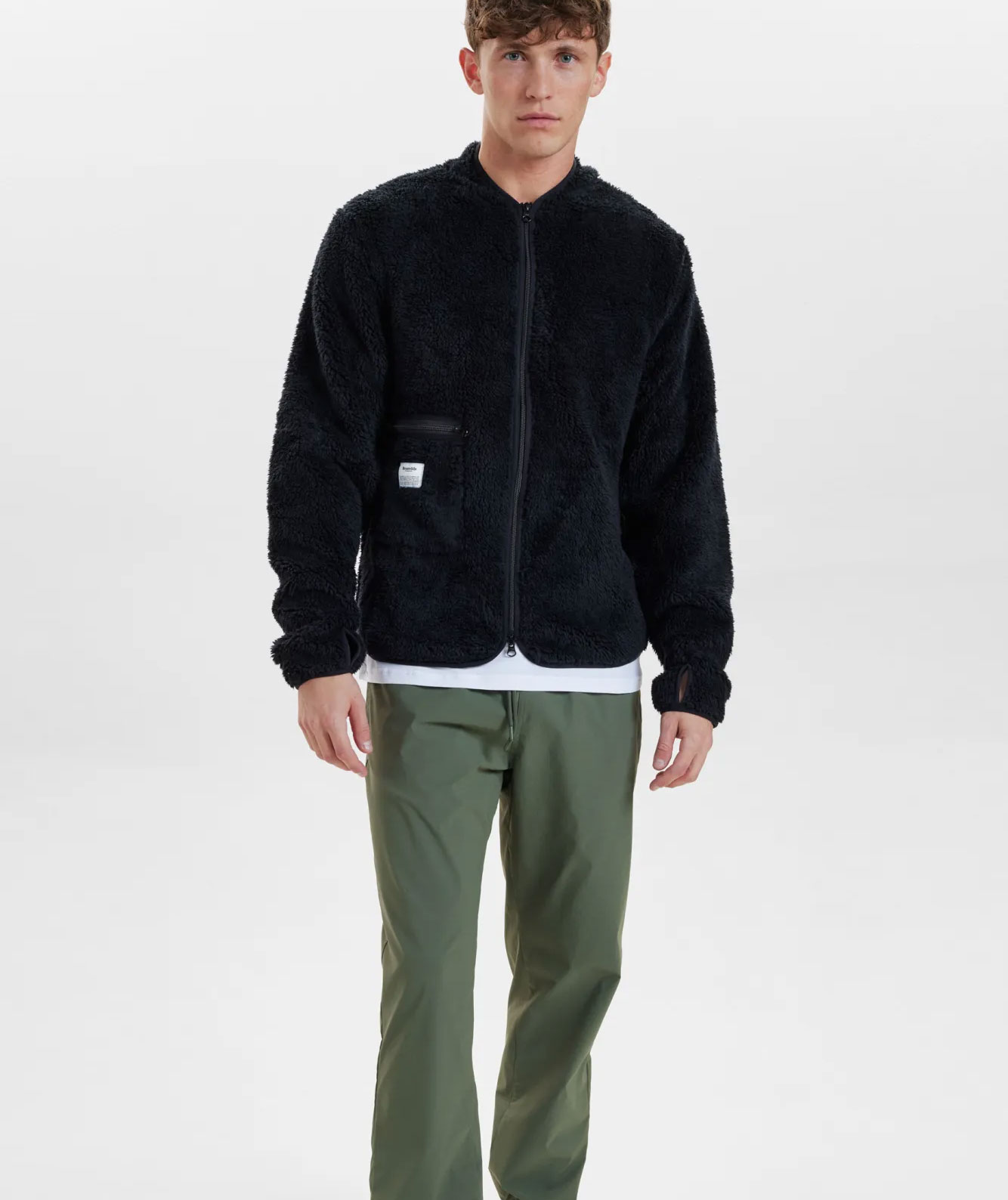 Rester&ouml;ds pile fleece jacket, Black, large image number 5