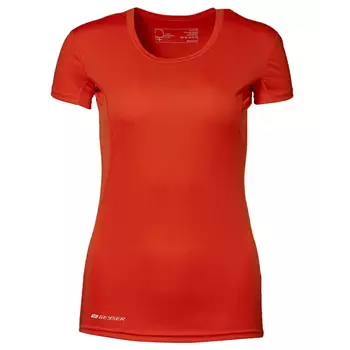 GEYSER løpe T-skjorte dame Active, Oransje