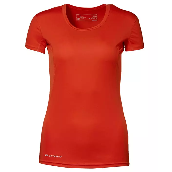 GEYSER dame løbe T-shirt Active, Orange, large image number 0