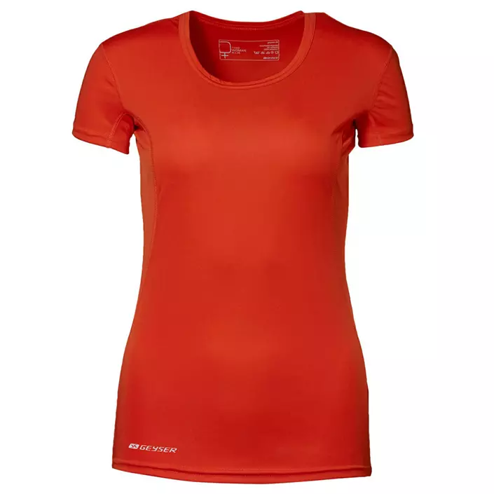 GEYSER dame løbe T-shirt Active, Orange, large image number 0