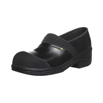 Bjerregaard 9920 safety clogs with heel cover S3, Black