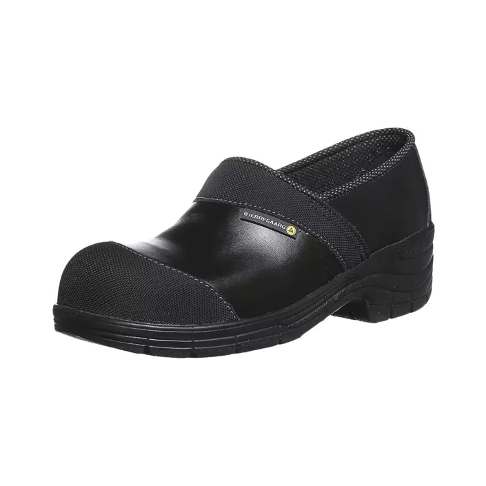 Bjerregaard 9920 safety clogs with heel cover S3, Black, large image number 0