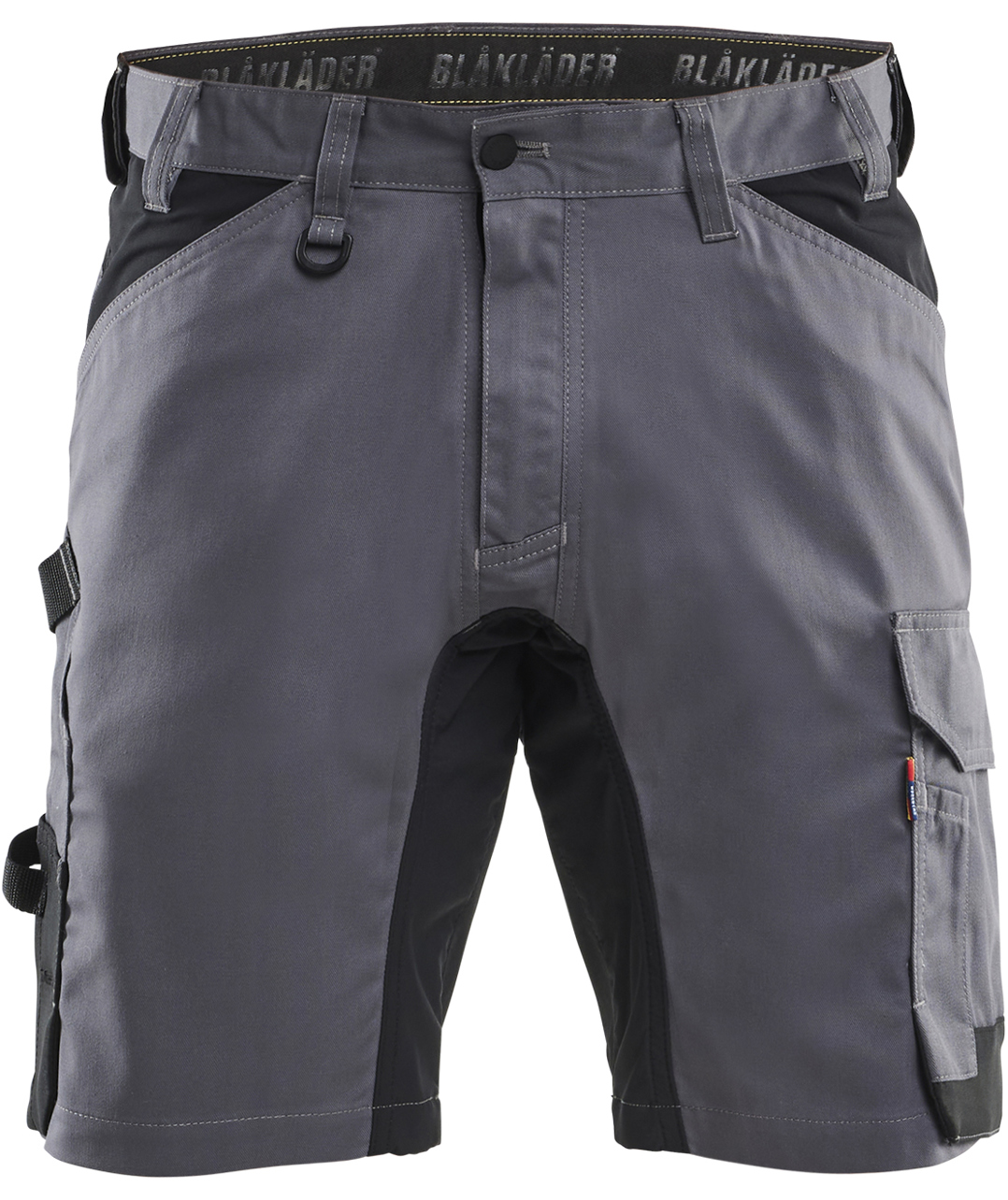 Bl&aring;kl&auml;der arbetsshorts, Mellangr&aring;, Mellangr&aring;, swatch