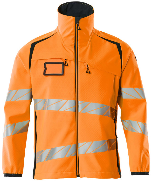 Varsel Orange/Marinbl&aring;