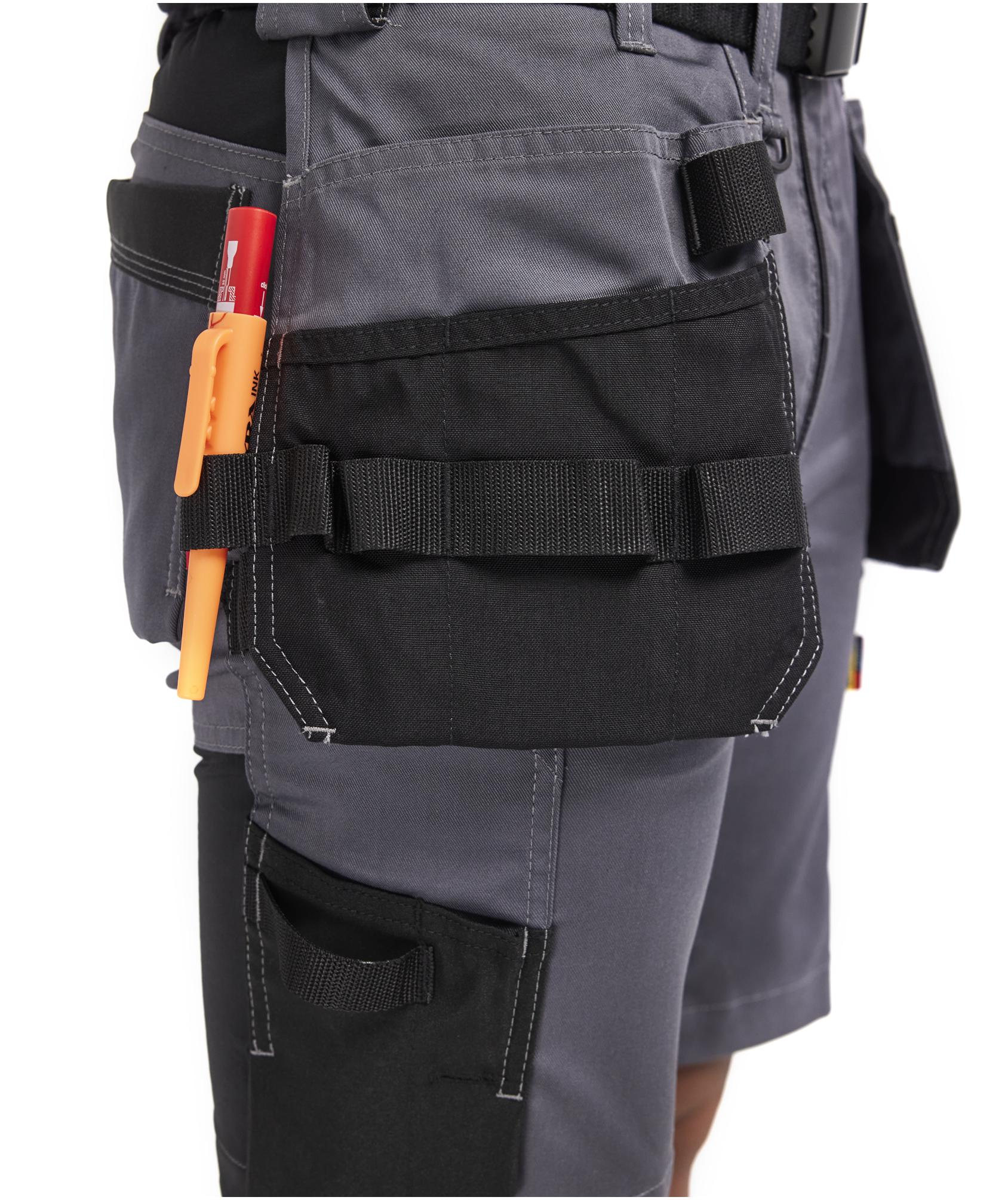 Bl&aring;kl&auml;der dame h&aring;ndv&aelig;rkershorts, Mellemgr&aring;, large image number 7