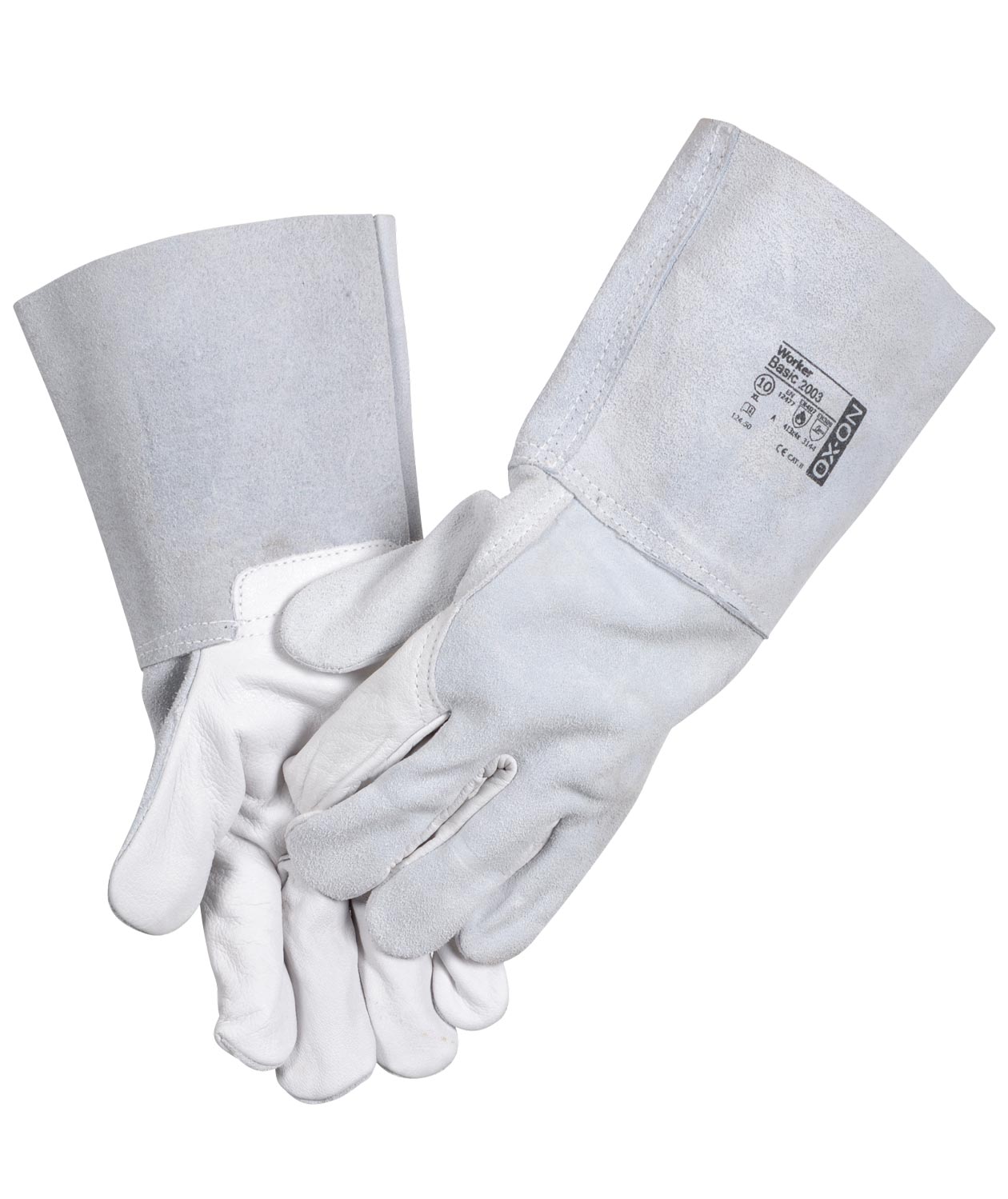 OX-ON Worker Basic 2003 welder gloves, White