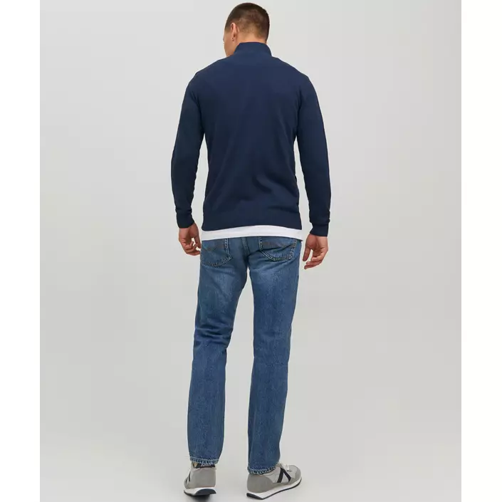 Jack & Jones JJEEMIL strikcardigan, Navy Blazer, large image number 2