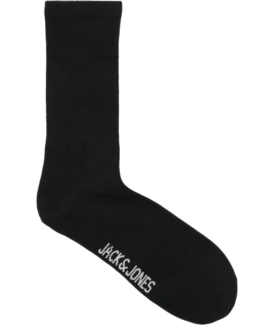 Jack & Jones JACBASIC 5-pack tennis socks, Black, Black, large image number 1