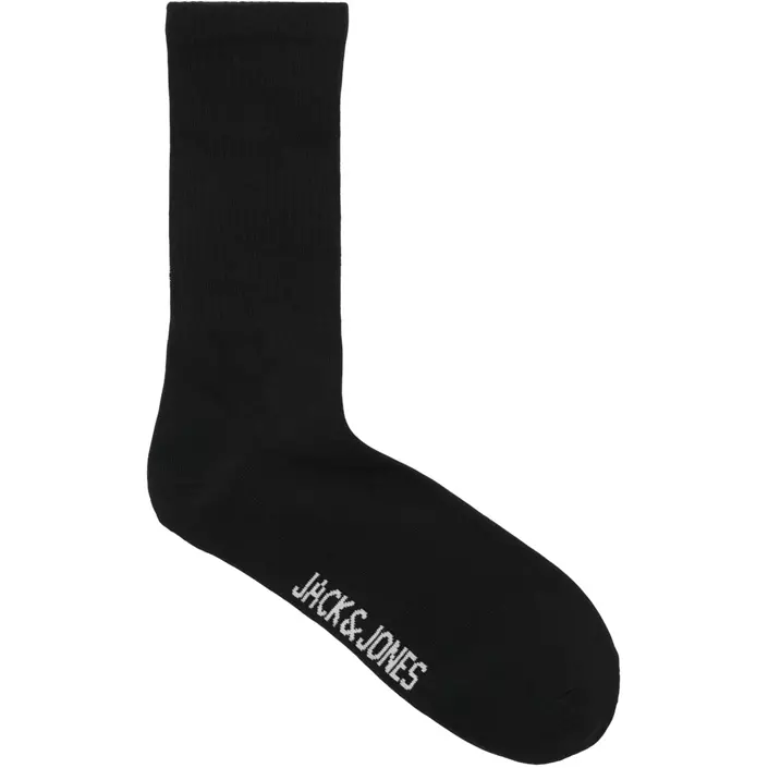 Jack & Jones JACBASIC 5-pack tennis socks, Black, Black, large image number 1