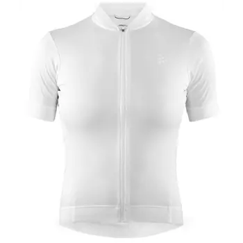Craft Essence women's light short-sleeved bike jersey, White