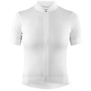 Craft Essence women's light short-sleeved bike jersey, White