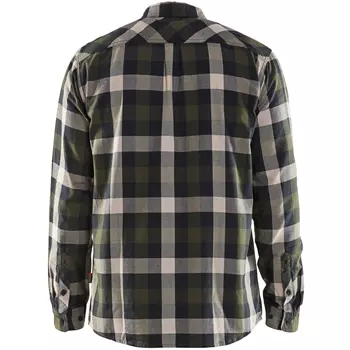 Blåkläder flanell skogsarbetare skjorta, Olivgrön/Svart