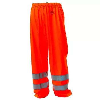 Abeko Atec rain trousers, Hi-vis Orange