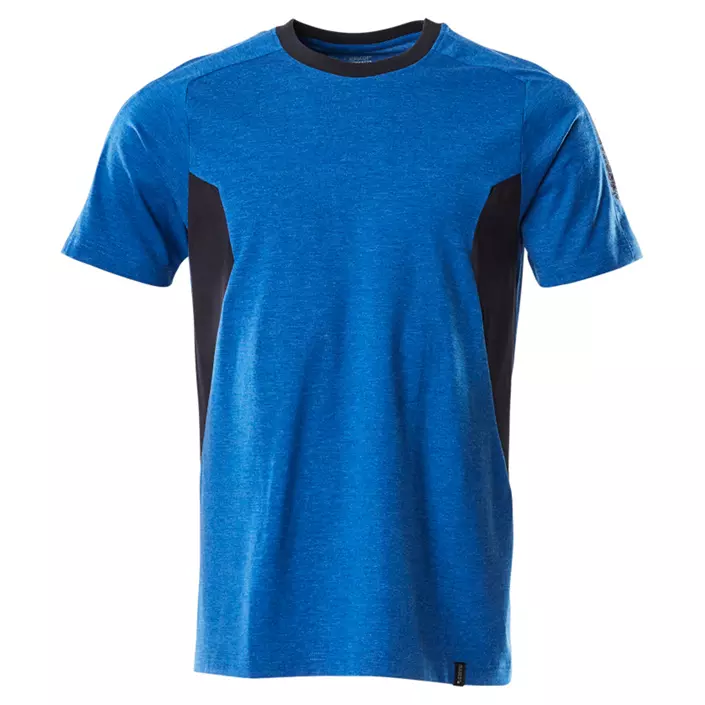 Mascot Accelerate T-shirt, Azure Blue/Dark Navy, large image number 0