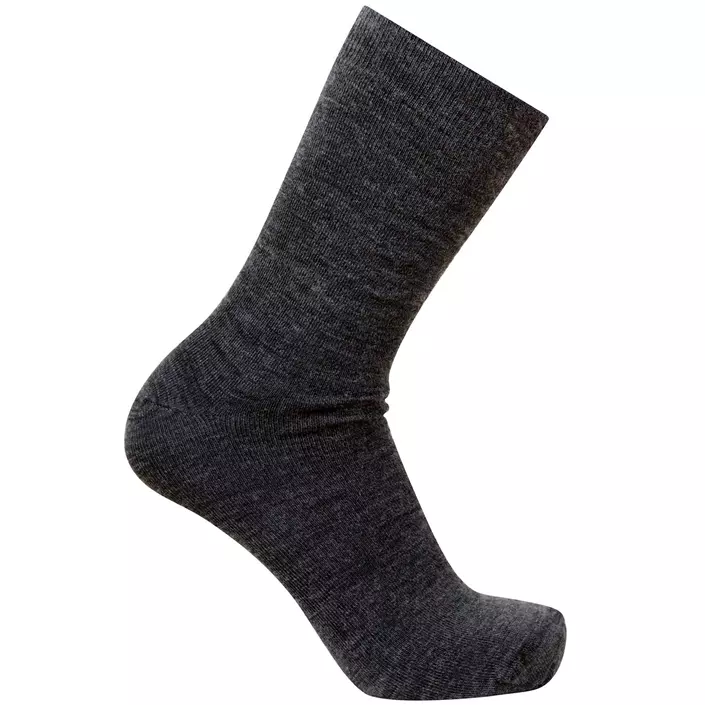 Klazig wool socks, Antracit Grey, large image number 0