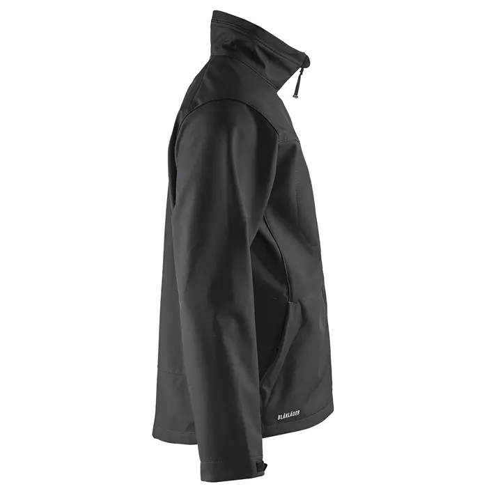 Blåkläder softshell jacket, Black, large image number 2