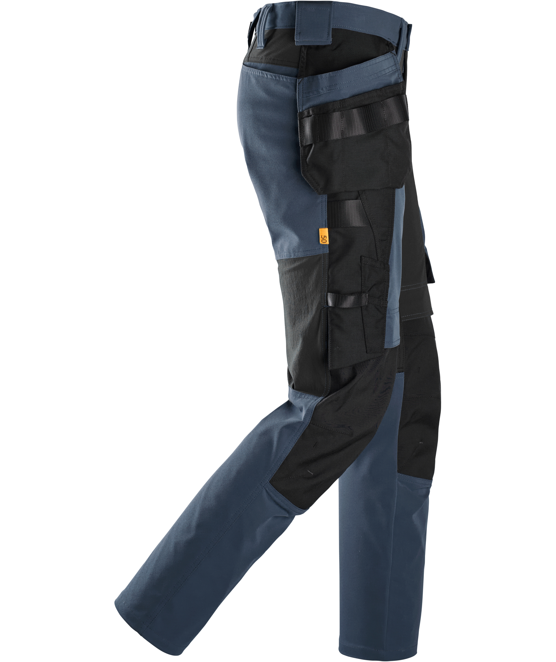Snickers AllroundWork craftsman trousers 6218 full stretch, Navy/black, large image number 3
