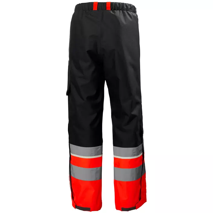 Helly Hansen UC-ME winter trousers, Hi-Vis Red/Ebony, large image number 2