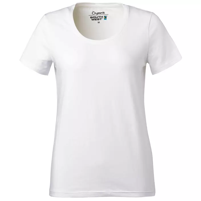 South West Nora Bio Damen T-Shirt, Weiß, large image number 0