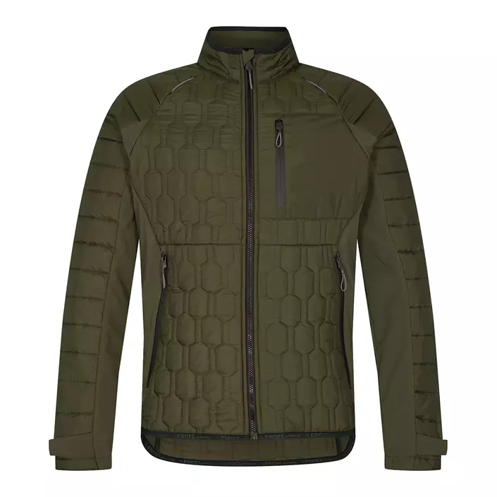Engel X-treme quilted jacket, Forest green, large image number 0