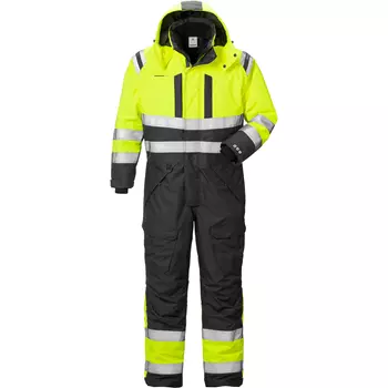 Fristads Airtech® thermal coverall 8015, Hi-vis Yellow/Black