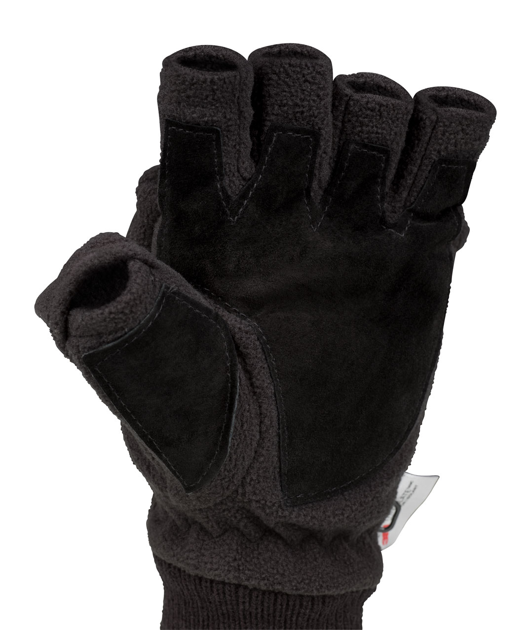Tegera T6030 fingerless Thinsulate&trade; wintergloves, Black, large image number 2