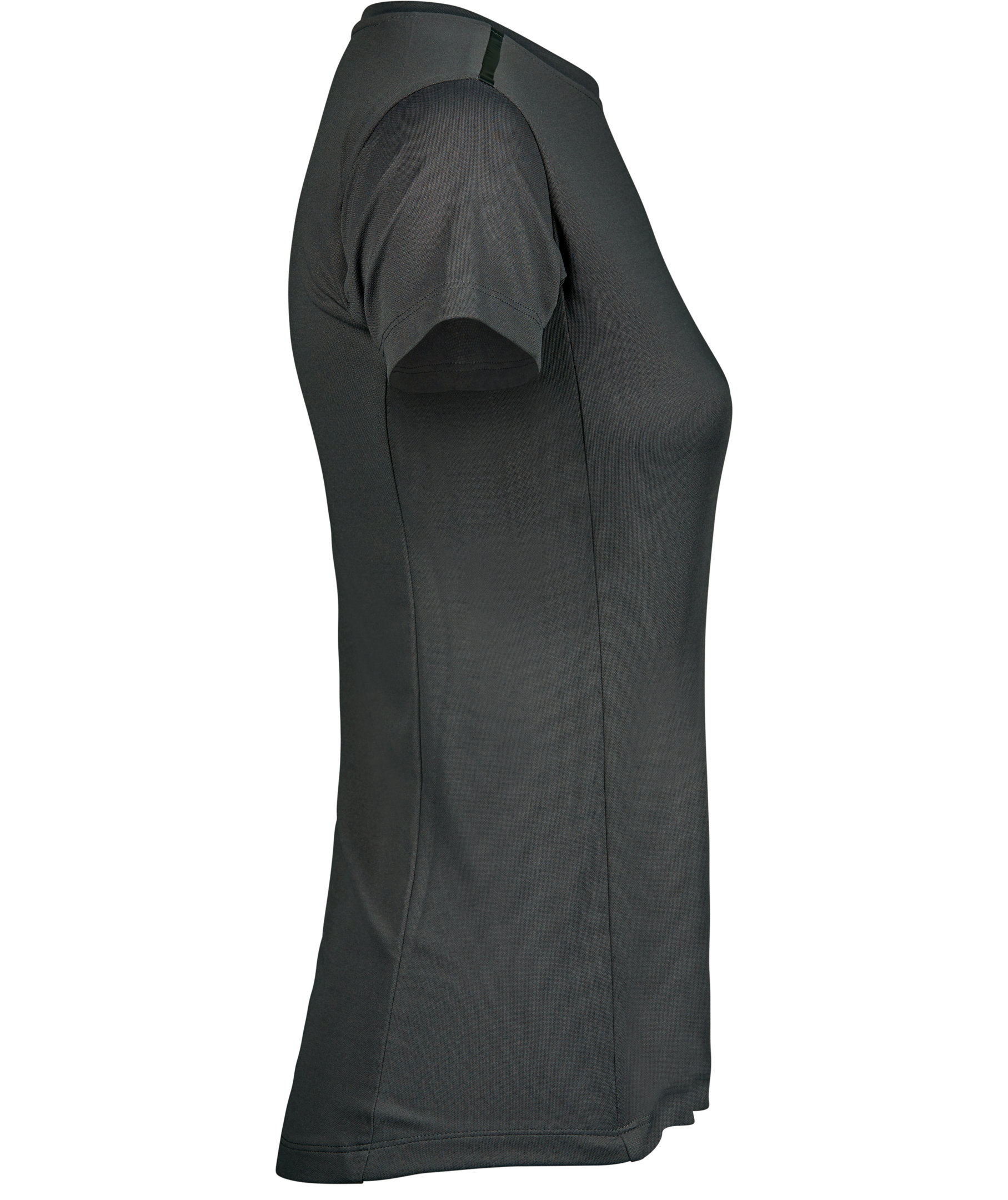 Tee Jays Luxury Sport dame T-shirt, M&oslash;rkegr&aring;, large image number 2