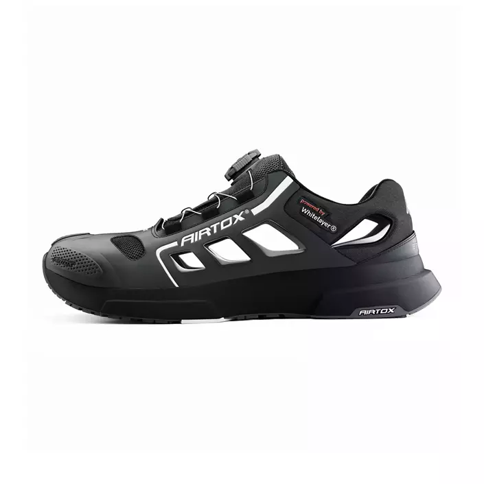 Airtox FS22 skyddssandaler S1P, Svart, large image number 0