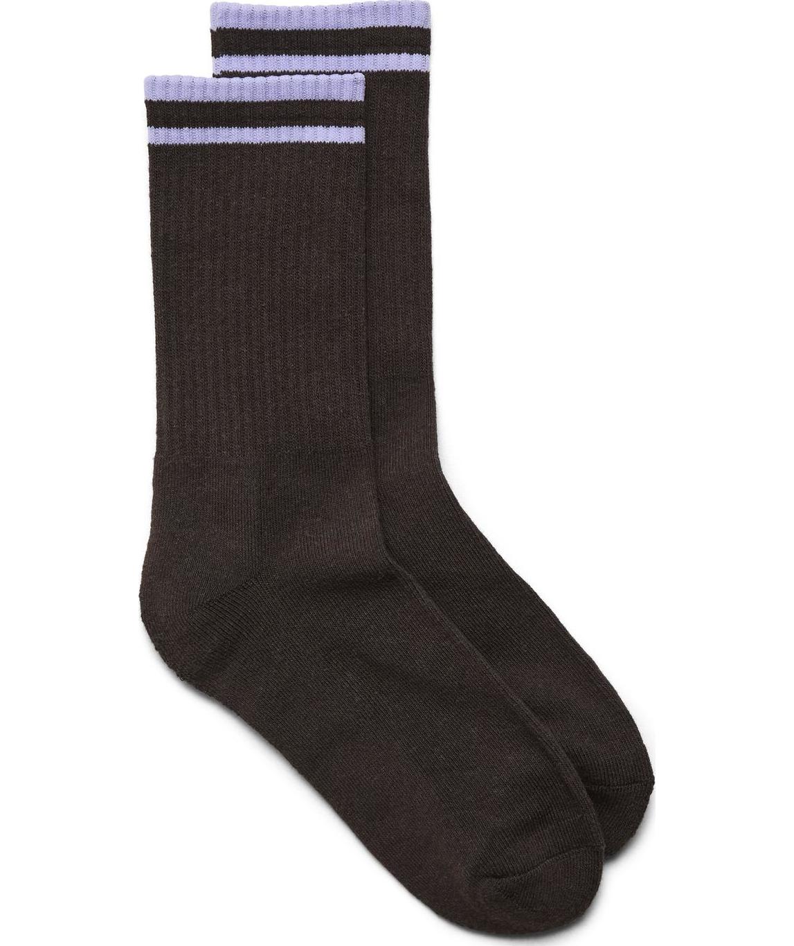 Vero Moda VMMEL DETAIL dame tennisstr&oslash;mper, Chocolate Torte Top Lavender, Chocolate Torte Top Lavender, swatch