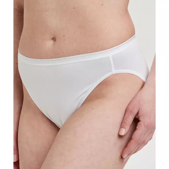 Decoy 5-pack women's tai briefs, White, large image number 3