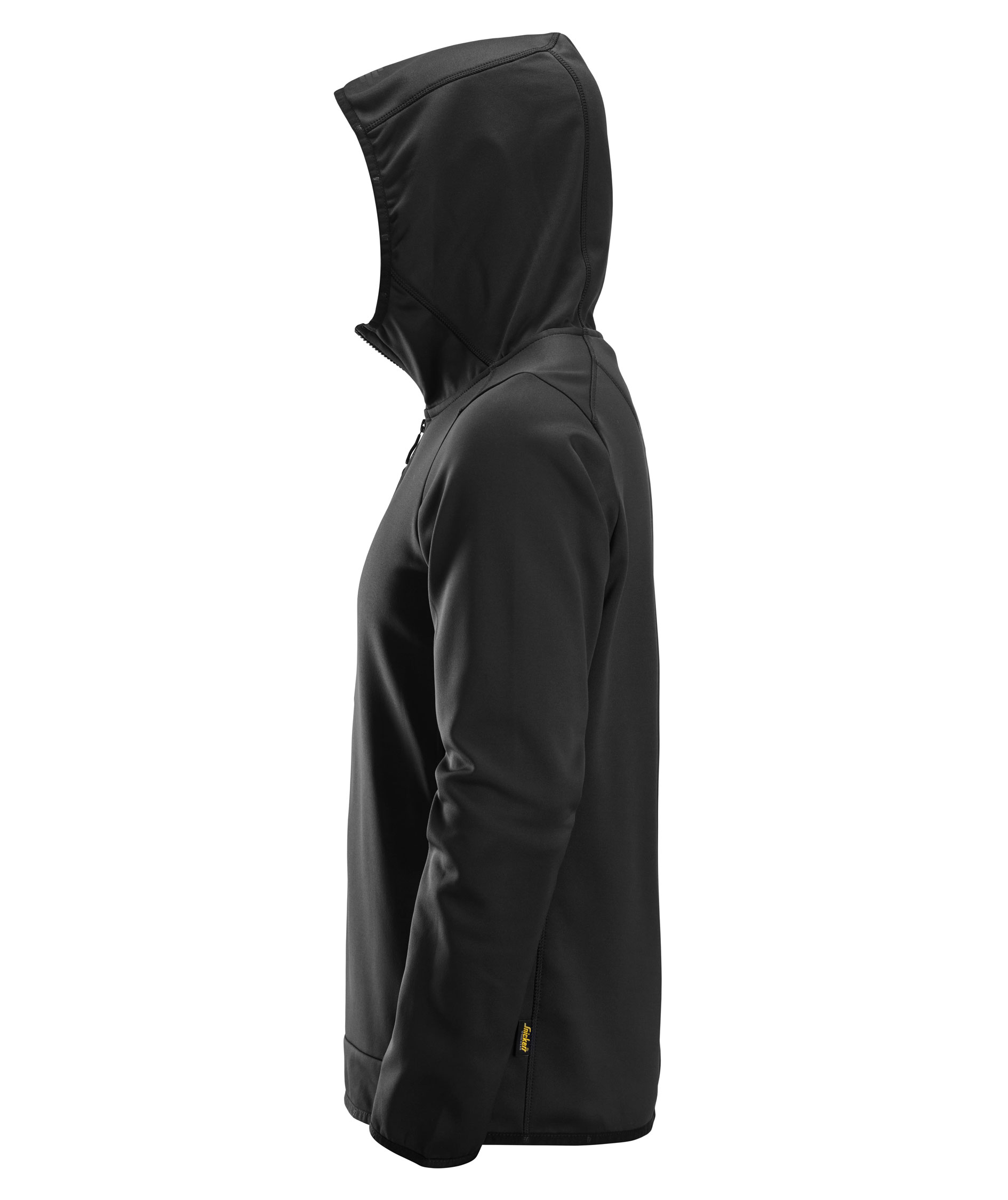 Snickers AllroundWork fleece hoodie 8058, Black, large image number 3