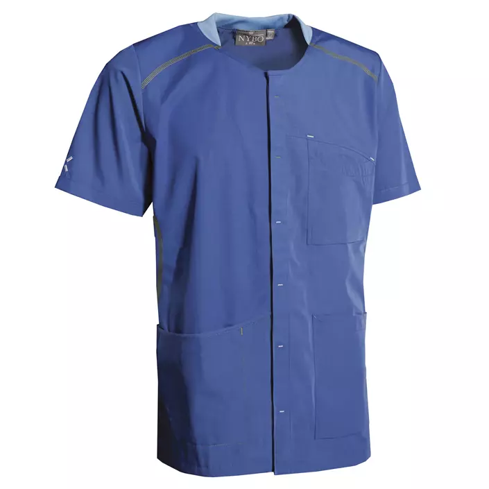 Nybo Workwear Sporty kortermet skjorte, Blå, large image number 0