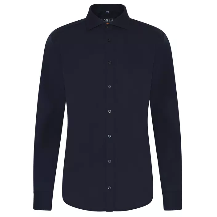 Angli Slim fit Business Blend skjorta, Blå, large image number 0