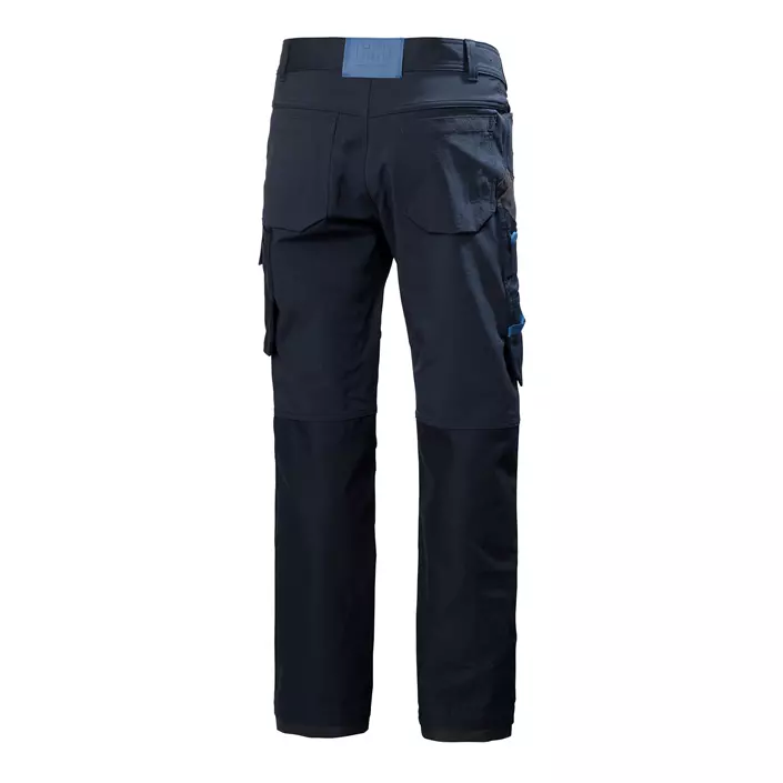 Helly Hansen Oxford 4X work trousers full stretch, Navy/Ebony, large image number 2