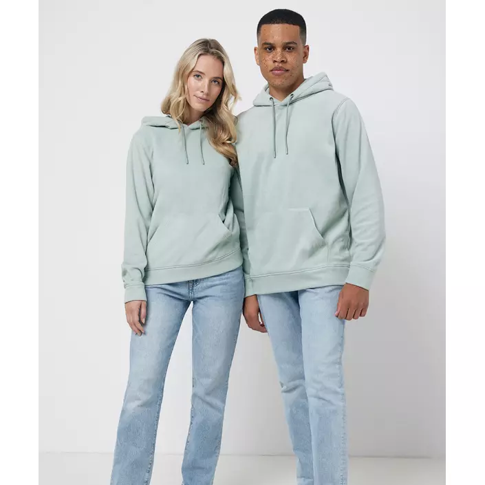 Iqoniq Trivor microfleece hoodie, Iceberg Green, large image number 1