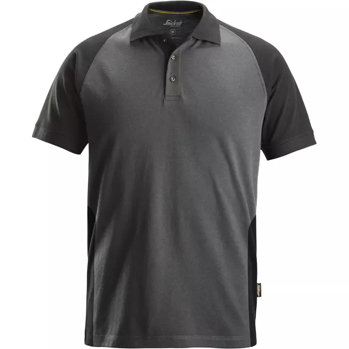 Snickers polo T-shirt 2750, Steel Grey/Black, large image number 0
