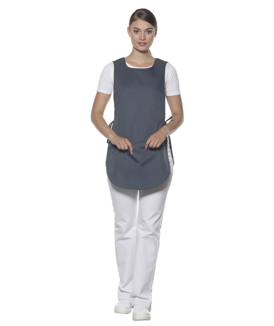 Karlowsky Bea sandwich apron with pocket, Grey