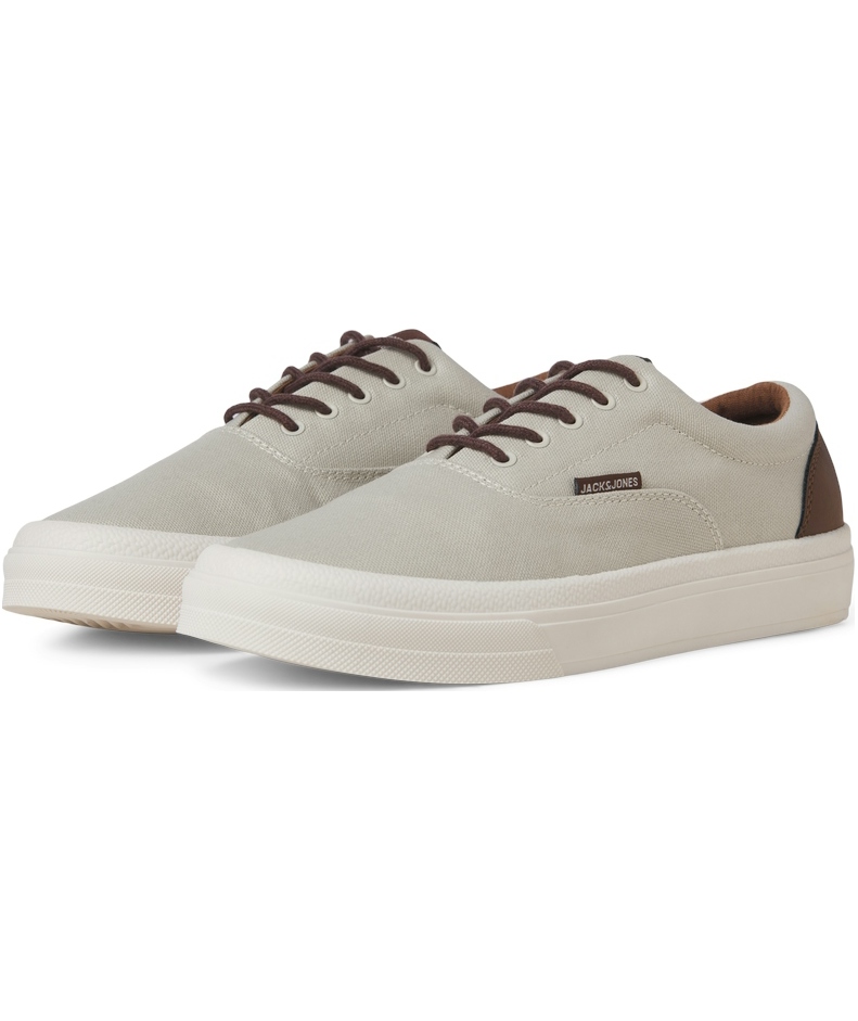 Jack & Jones JFWISLINGTON canvas sneakers, Moonbeam, large image number 1