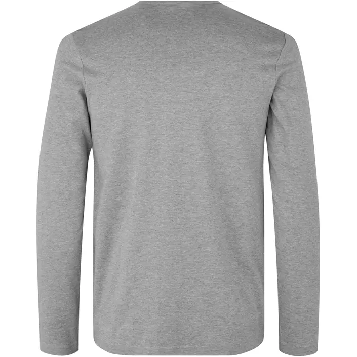 ID Interlock long-sleeved T-shirt, Grey Melange, large image number 1
