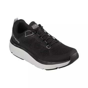 Skechers Max Cushioning Delta running shoes, Black/White