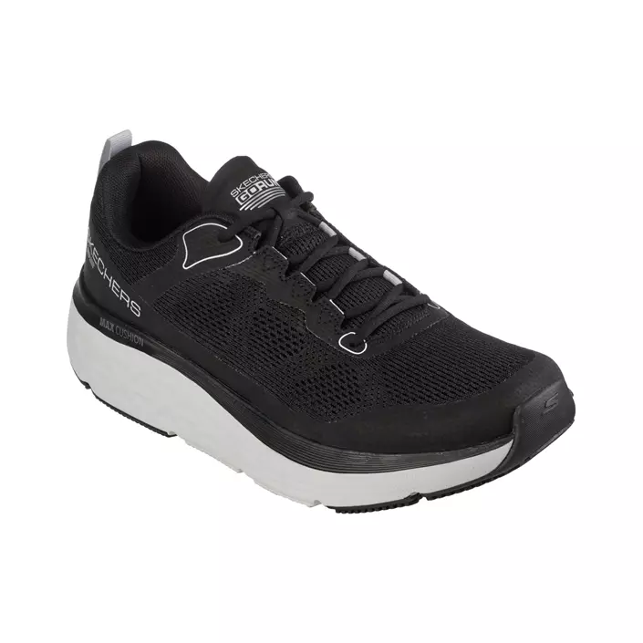 Skechers Max Cushioning Delta running shoes, Black/White, large image number 0