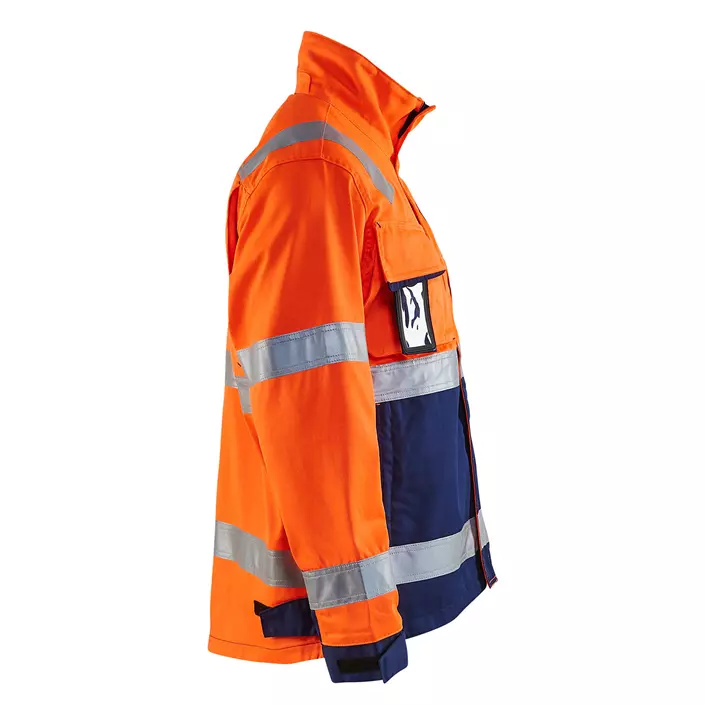 Blåkläder arbetsjacka, Orange/Marinblå, large image number 1